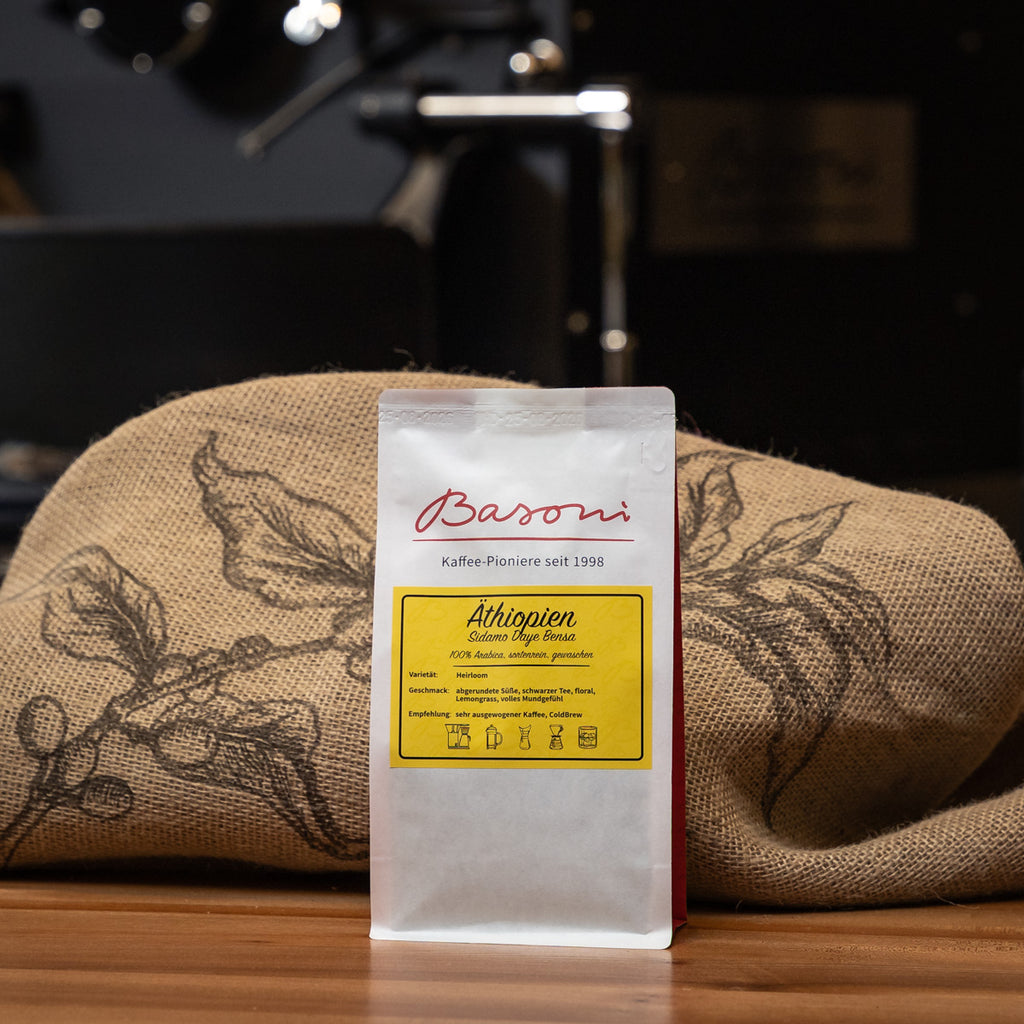 Basoni Exklusiv - Äthiopien, Sidamo Daye Bensa - 250g - Filter