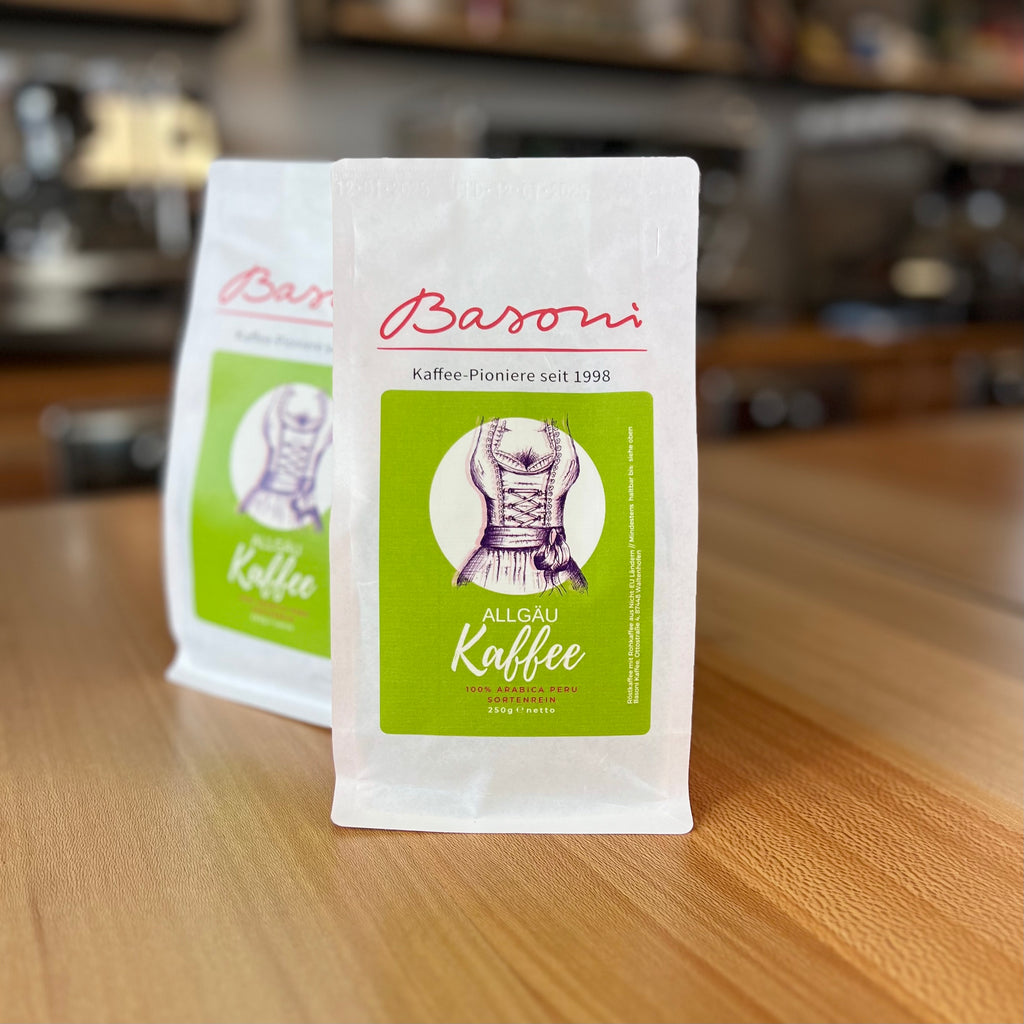 Basoni Dirndl Allgäu Kaffee - der Feine - 100% Arabica Sortenrein